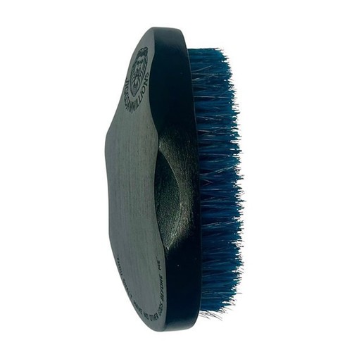 Black wave brush medium - medium, blue